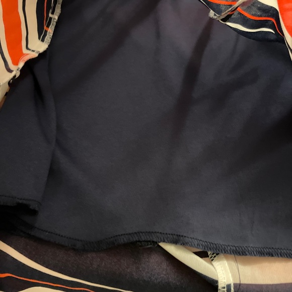 Orange, White & Blue Maxi Dress. Size Small. - Picture 7 of 11